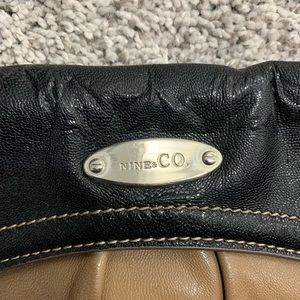 Black and Tan clutch